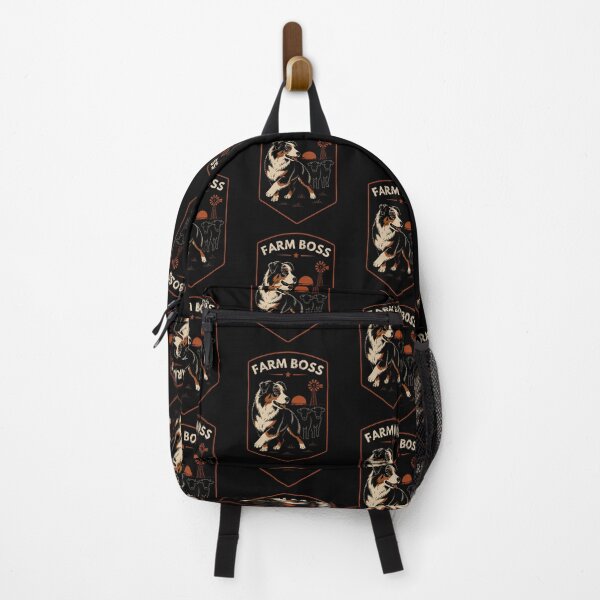 Item preview, Farm Boss Australian Shepherd Vintage Ranch Dog Western Graphic designed and sold by RusticMeadow.