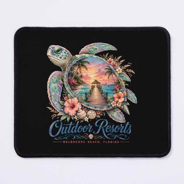 Item preview, Outdoor Resorts Melbourne Beach Florida – Tropical Sea Turtle Vacation designed and sold by THREE LITTLE BEANS.