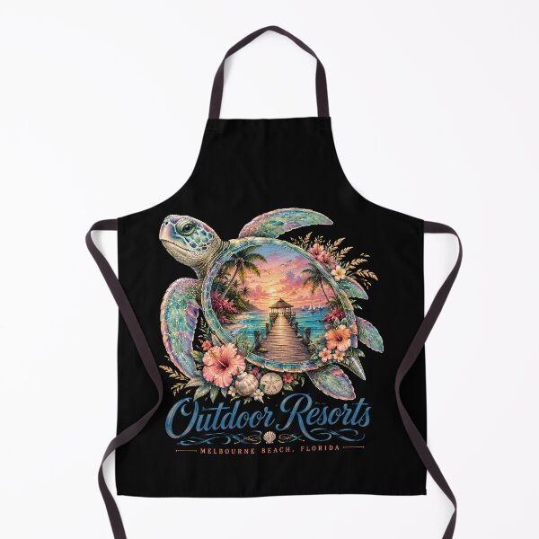 Item preview, Outdoor Resorts Melbourne Beach Florida – Tropical Sea Turtle Vacation designed and sold by THREE LITTLE BEANS.