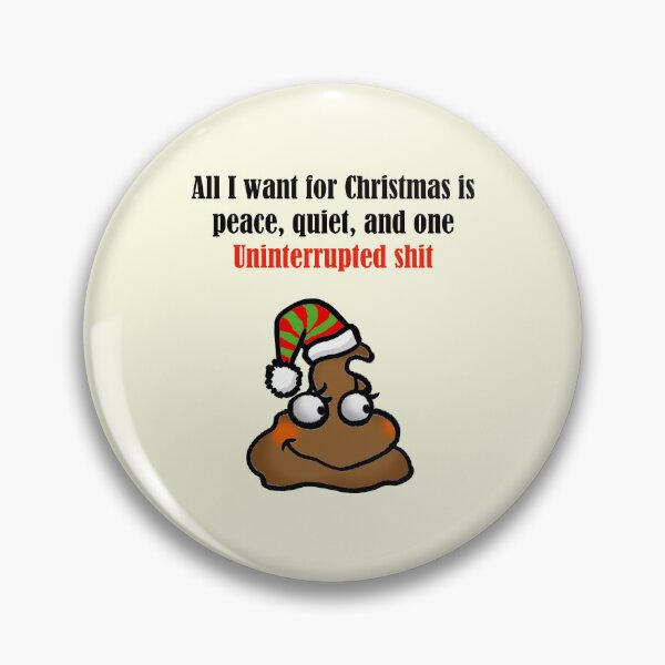 Item preview, Festive and Full of It - Funny Santa Hat poop designed and sold by CuteCartoon.