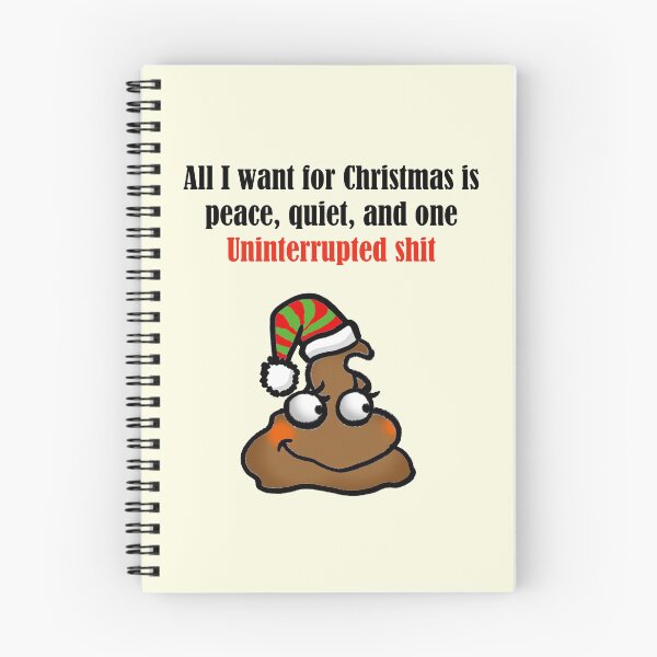Item preview, Festive and Full of It - Funny Santa Hat poop designed and sold by CuteCartoon.