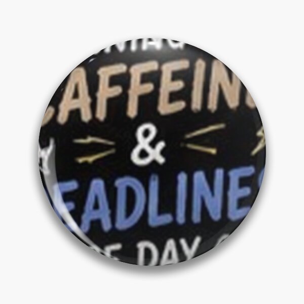 Item preview, Running on Caffeine and Deadlines Funny Class of 2027 designed and sold by houseoflushella.