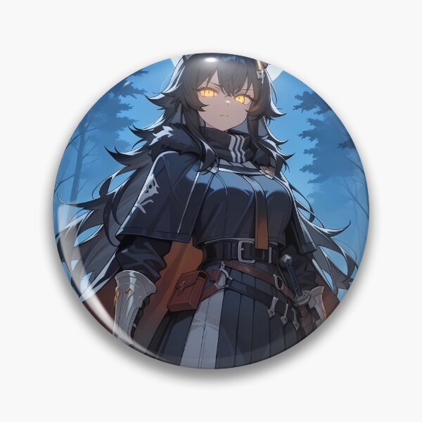 Artikelvorschau, Anime-Wolfsmädchenjägerin im dunklen Wald entworfen und verkauft von Myanimegirlshop.