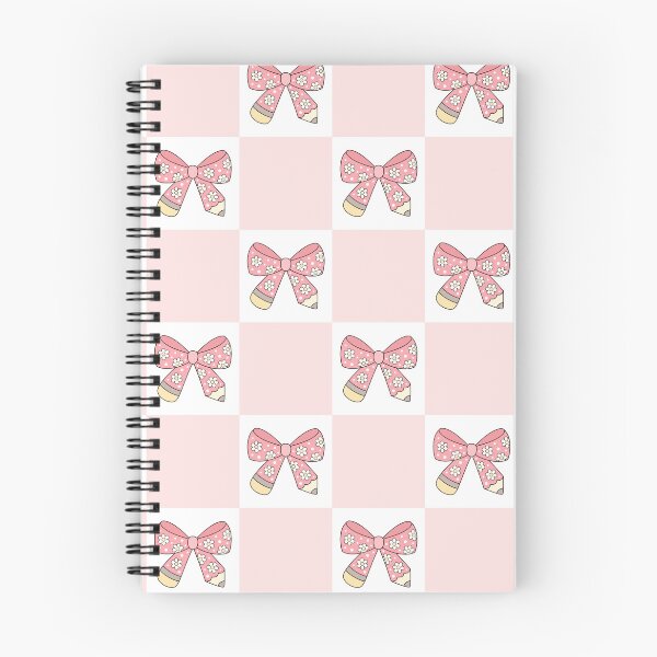 Item preview, Coquette Pencil Bow - Checkered Background designed and sold by Julza Art.
