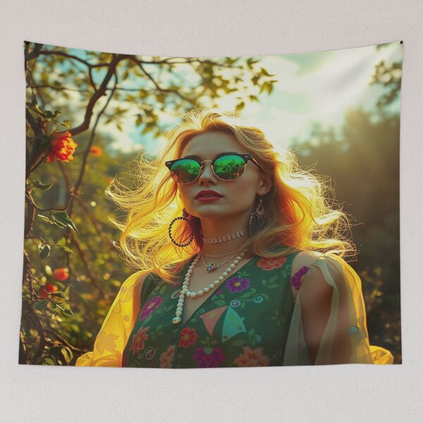 Item preview, Retro Fashion Editorial – Outdoor Fashion Glow designed and sold by FotoworldEdel.