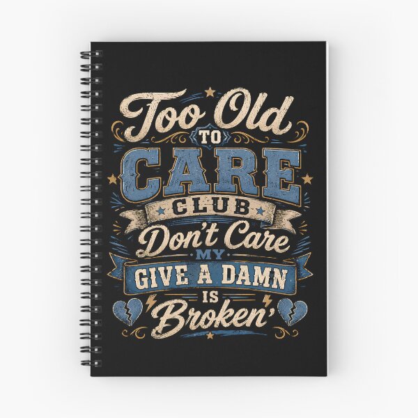 Item preview, My Give a Damn is Broken Beach Scene T-Shirt , Too Old to Care Club Don't Care My Give A Damn is Broken  designed and sold by THREE LITTLE BEANS.