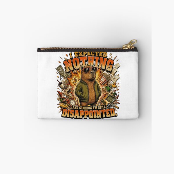 Item preview, I Expected Nothing And Somehow I'm Still Disappointed – Funny Capybara Vintage Comic T-Shirt designed and sold by Cavalier-org.