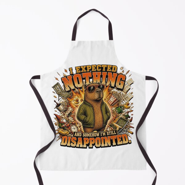 Item preview, I Expected Nothing And Somehow I'm Still Disappointed – Funny Capybara Vintage Comic T-Shirt designed and sold by Cavalier-org.