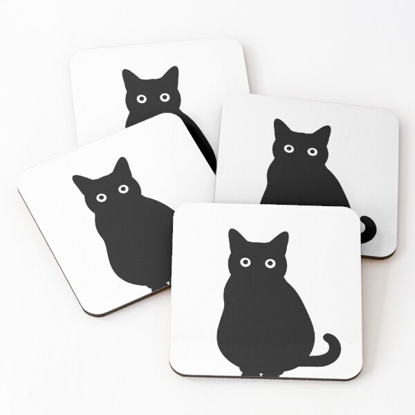 Item preview, Grumpy Black Cat Funny Moody Kitty designed and sold by Hoodybaba.