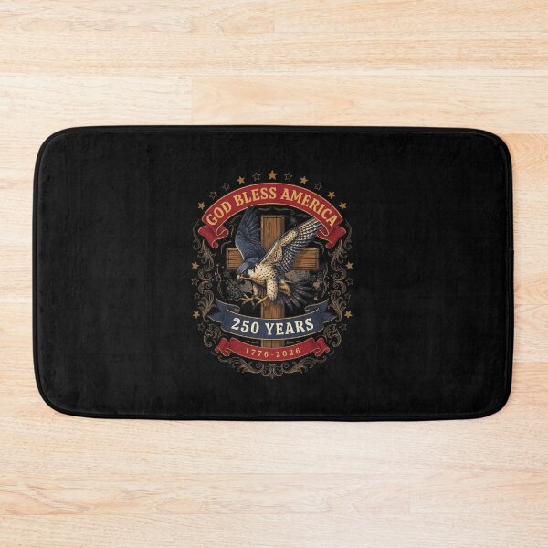 Item preview, God Bless America Eagle Cross 250 Years 1776-2026 Patriotic Semiquincentennial V15 designed and sold by DarylWelsh2024.