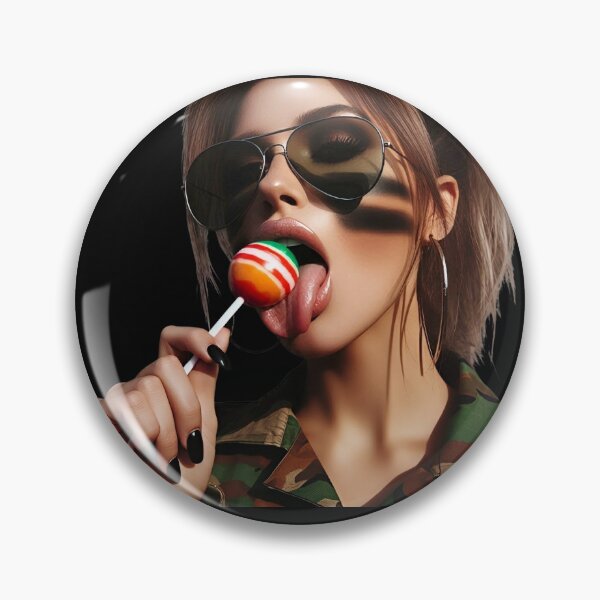 Item preview, Camo Rebel Licking Colorful Candy designed and sold by Voodoo Store Paranormal Collections.