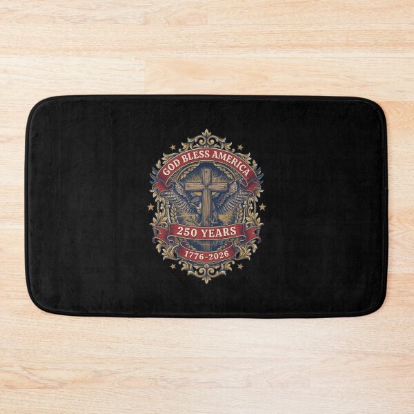 Item preview, God Bless America Eagle Cross 250 Years 1776-2026 Patriotic Semiquincentennial V16 designed and sold by DarylWelsh2024.