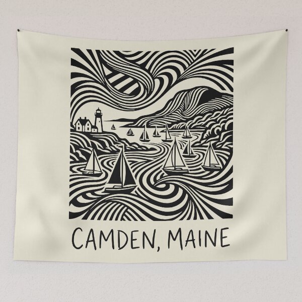Item preview, Camden Maine designed and sold by bihtti.
