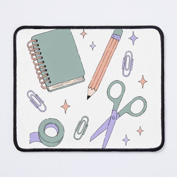 Item preview, Cute Pastel Stationery Supplies Sticker designed and sold by KHCreative2025.