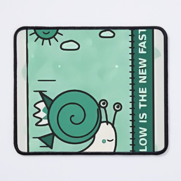 Item preview, Slow New Fast designed and sold by JoyfulInkArt.