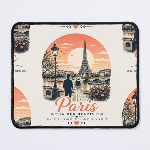 Item preview, Paris In Our Hearts Same City Endless Love designed and sold by BagFactoryUK.