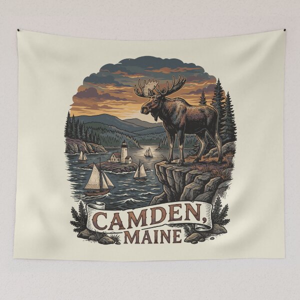 Item preview, Camden Maine designed and sold by bihtti.