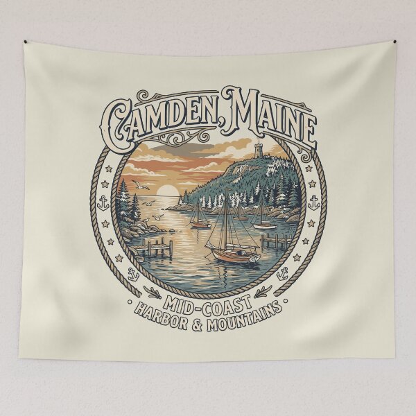 Item preview, Camden Maine designed and sold by bihtti.