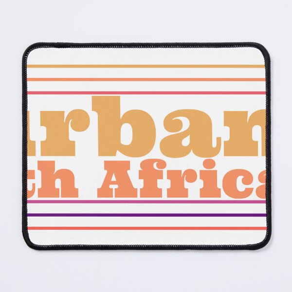 Item preview, Durban South Africa City Marked On Country Map designed and sold by TheIconSmith.