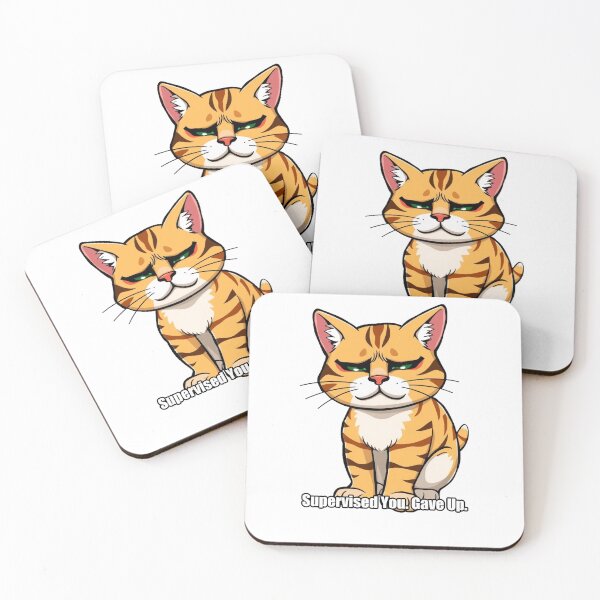 Item preview, Tabby Cat - Supervised You Gave Up - Funny Tabby Gift designed and sold by pawdrops.