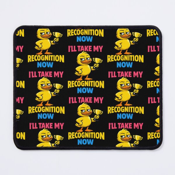 Item preview, I'll Take My Recognition Now Funny Duck Trophy designed and sold by TeeTimeTreasure.