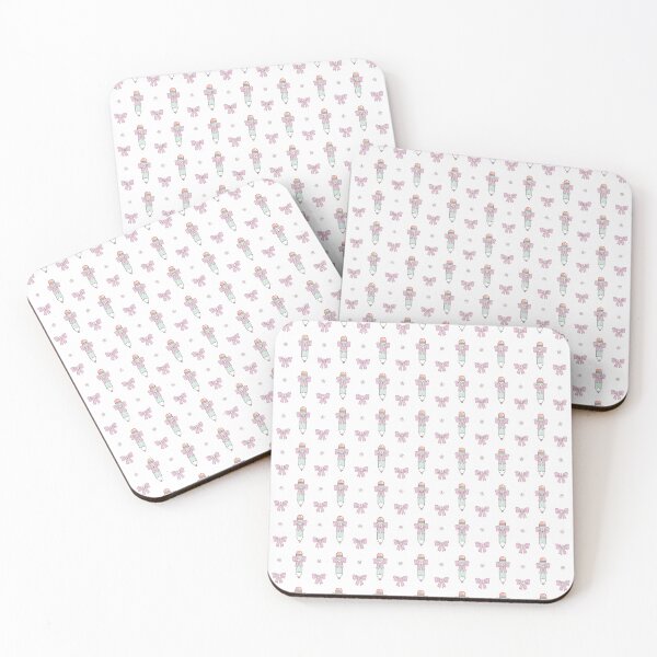 Item preview, Girly School Pattern with Pencils and Coquette Bow designed and sold by Julza Art.