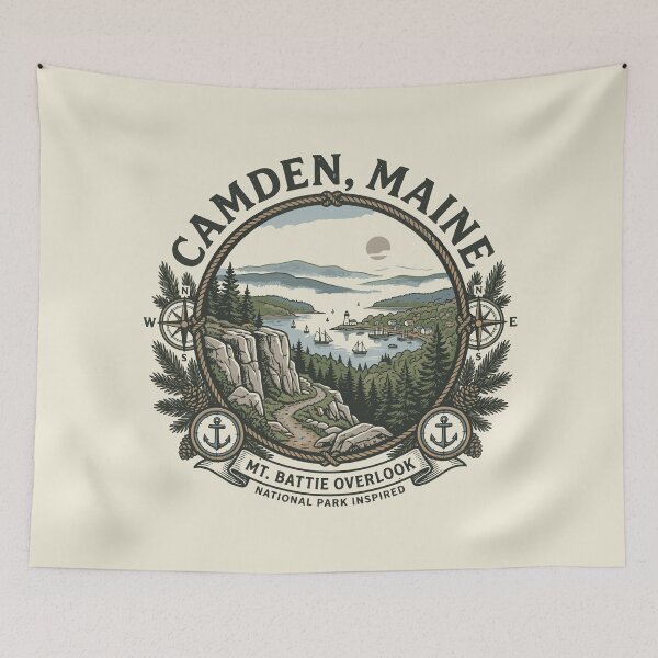 Item preview, Camden Maine designed and sold by bihtti.