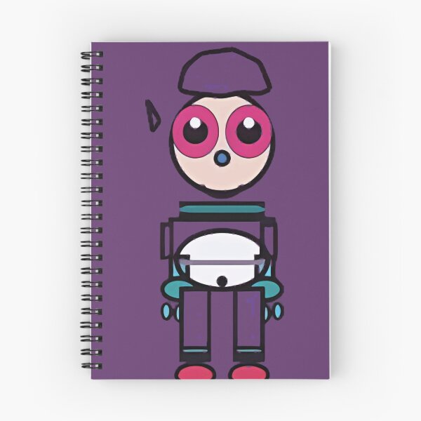 Item preview, Purple Robot Buddy designed and sold by ToybotWorld.