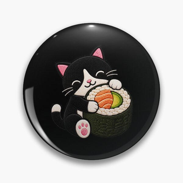 Item preview, Cat Hugging Giant Sushi Roll designed and sold by ColorSplash123.