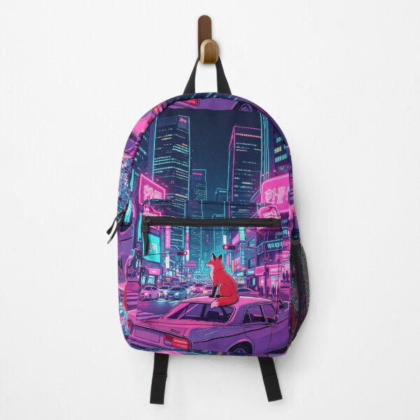 Item preview, City Fox On Car At Night designed and sold by mattewjoilen.