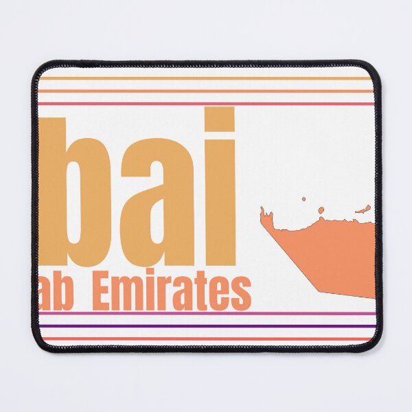 Item preview, Dubai United Arab Emirates City Marked On Country Map designed and sold by TheIconSmith.