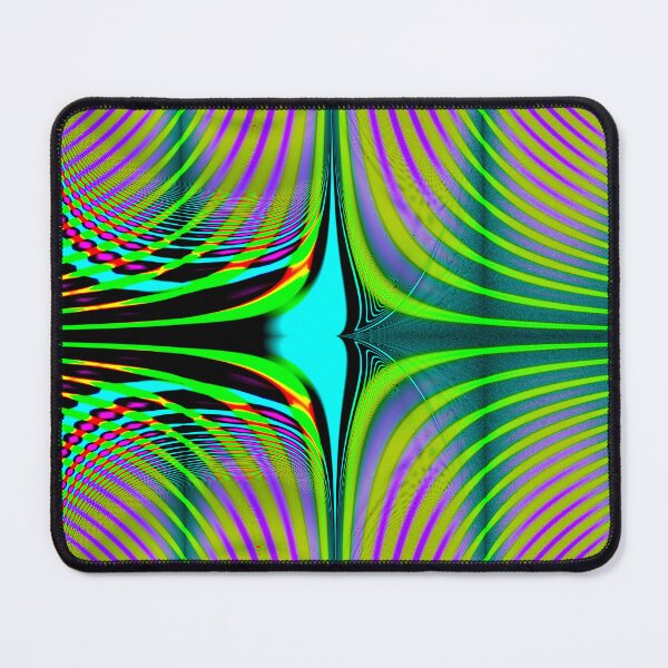 Item preview, Abstract Pattern "Green Waves" designed and sold by Gluecknika.