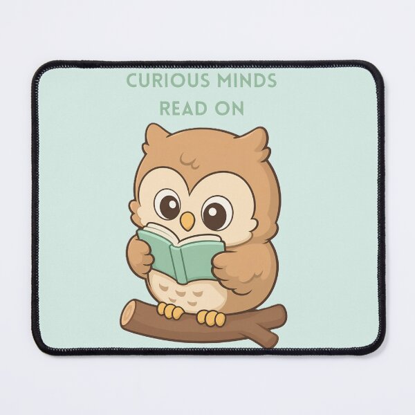 Item preview, Curious minds read on designed and sold by creativityisfun.