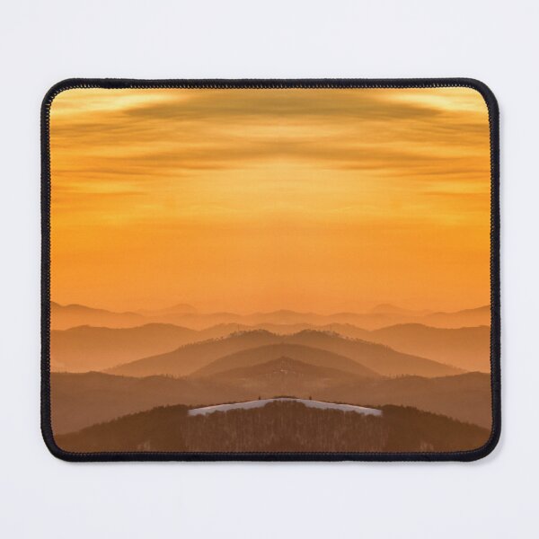 Item preview, Golden Mountain Layers Mirror Symmetry designed and sold by SolutionsArt.