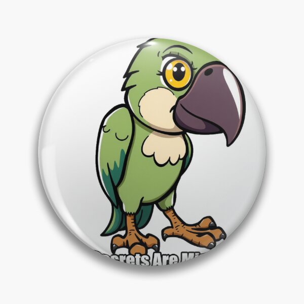 Item preview, Parrot - Your Secrets Are Mine Now - Funny Parrot Gift designed and sold by pawdrops.