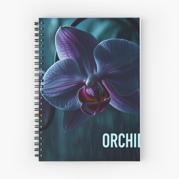 Item preview, Elegant orchid with the word "ORCHID" designed and sold by RAISC.