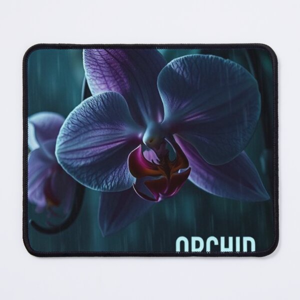 Item preview, Elegant orchid with the word "ORCHID" designed and sold by RAISC.