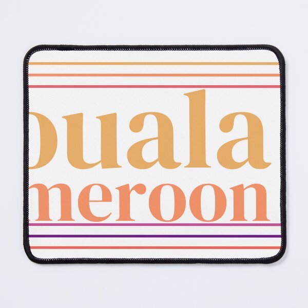 Item preview, Douala Cameroon City Marked On Country Map designed and sold by TheIconSmith.