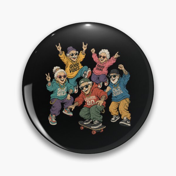 Item preview, Cool Grandparents Hip Hop Streetwear Squad Skateboard Funny designed and sold by lenalenspod.