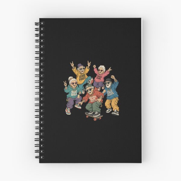 Item preview, Cool Grandparents Hip Hop Streetwear Squad Skateboard Funny designed and sold by lenalenspod.