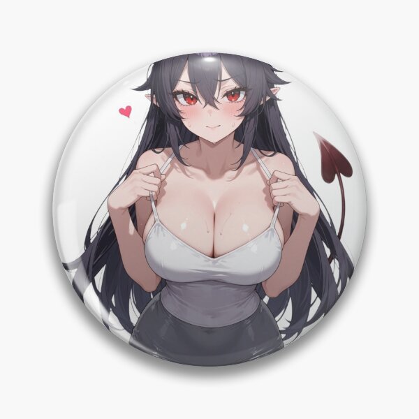 Item preview, Blushing Demon Girl designed and sold by GuruKart.