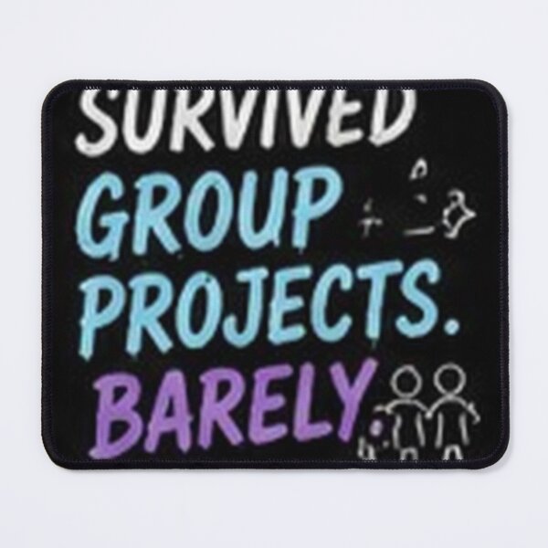 Item preview, Survived Group Projects Barely Funny Class of 2027 Graduation Design designed and sold by houseoflushella.