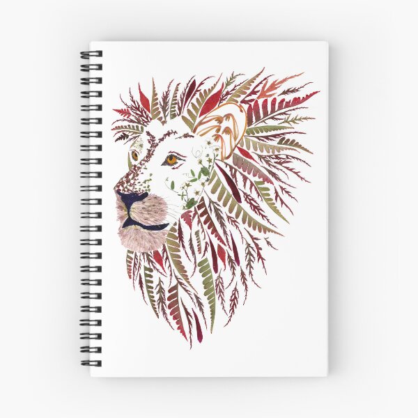 Item preview, Botanical Lion Pressed Flower Art designed and sold by JingsFlowerArt.