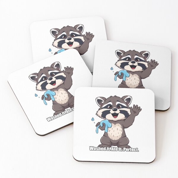 Item preview, Raccoon - Washed It Ate It Perfect - Funny Raccoon Gift designed and sold by pawdrops.
