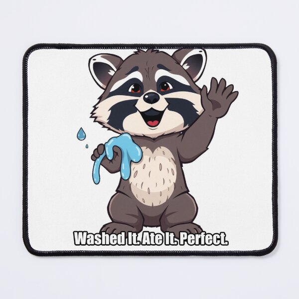 Item preview, Raccoon - Washed It Ate It Perfect - Funny Raccoon Gift designed and sold by pawdrops.