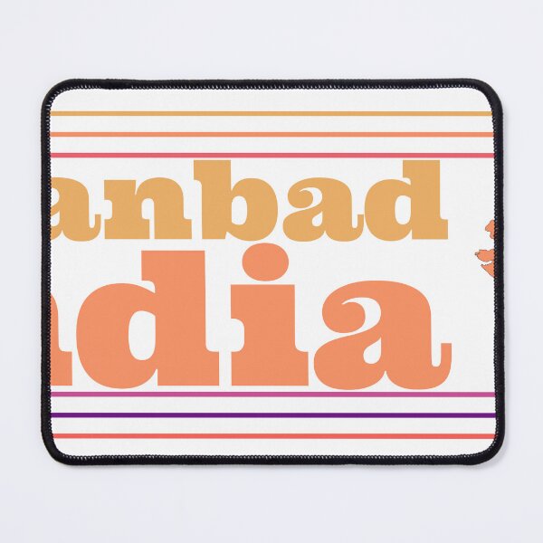 Item preview, Dhanbad India City Marked On Country Map designed and sold by TheIconSmith.