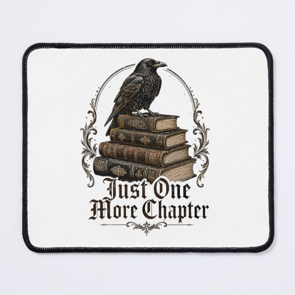 Item preview, Just One More Chapter Raven designed and sold by Mr-AShop.