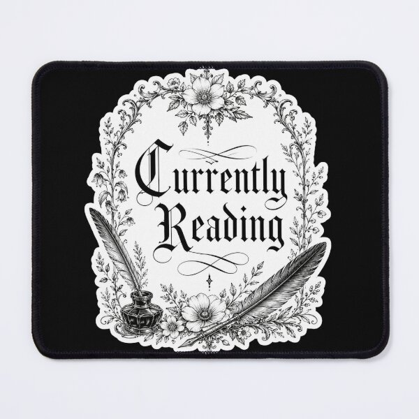 Item preview, Currently Reading Floral Frame designed and sold by Mr-AShop.