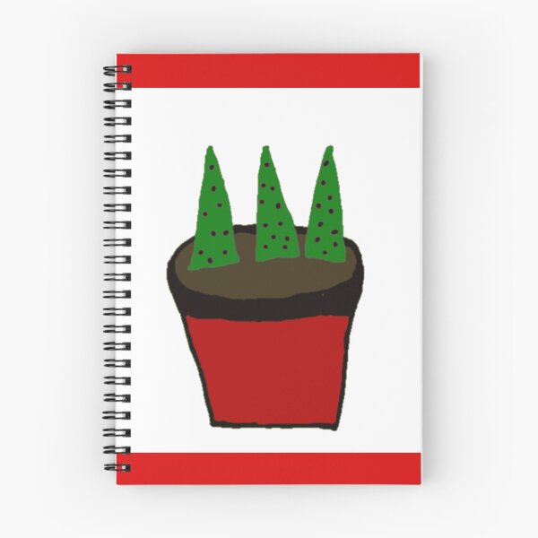 Item preview, Spotted Succulents in Red Pot designed and sold by FloraFaunaHub.