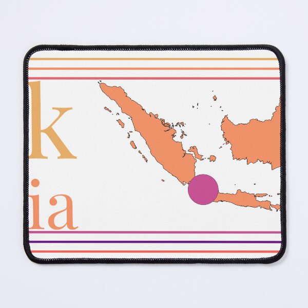 Item preview, Depok Indonesia City Marked On Country Map designed and sold by TheIconSmith.